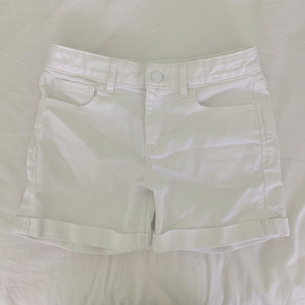 GAP Kids White Midi Shorts